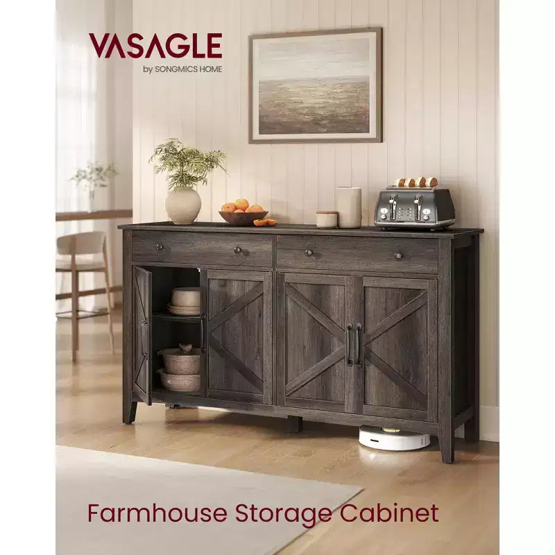 Meuble de rangement de cuisine avec 2 tiroirs