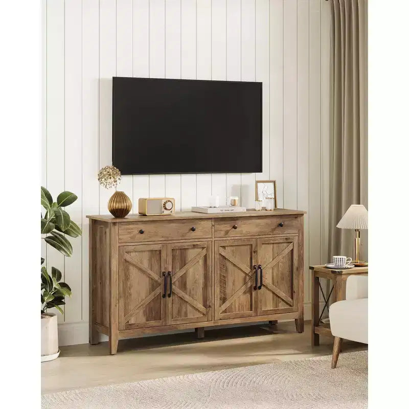 Meuble de rangement de cuisine avec 2 tiroirs