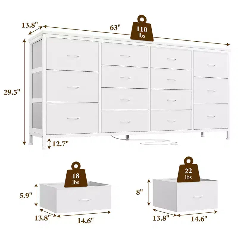 Meuble TV commode large