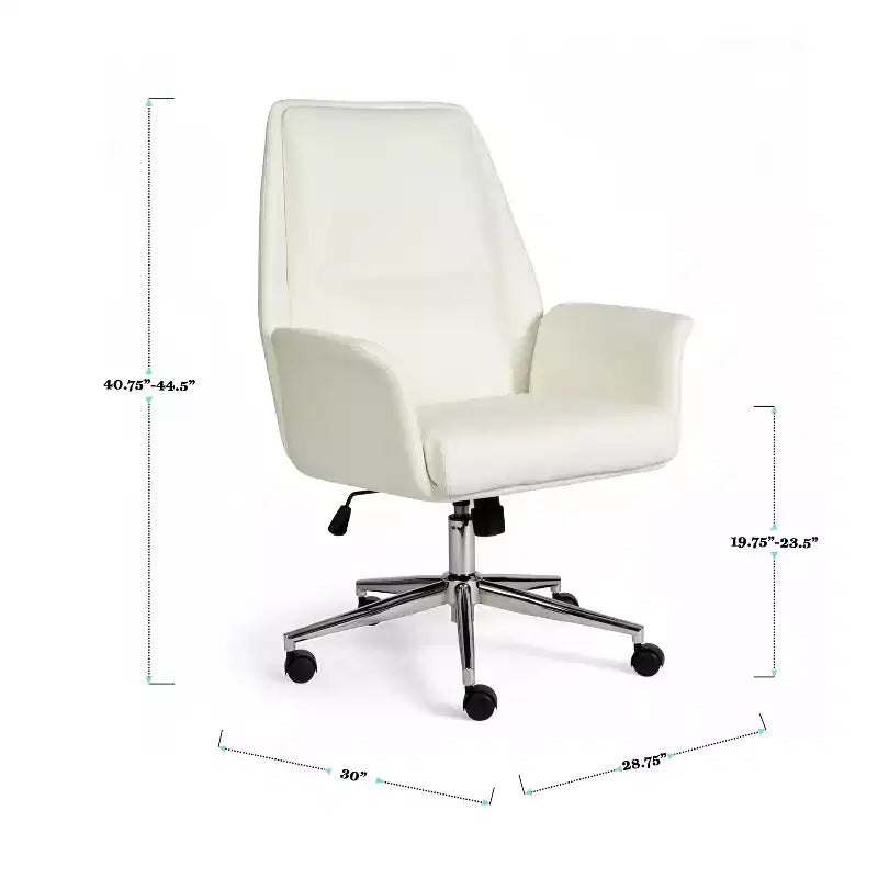 Chaise de bureau rembourrée