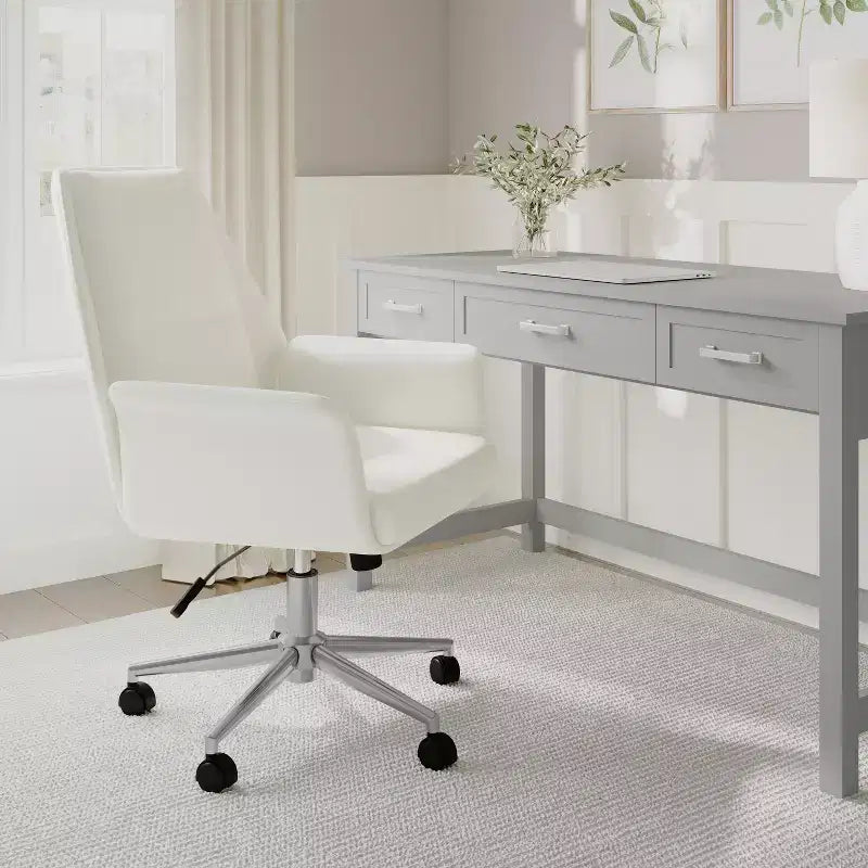 Chaise de bureau rembourrée