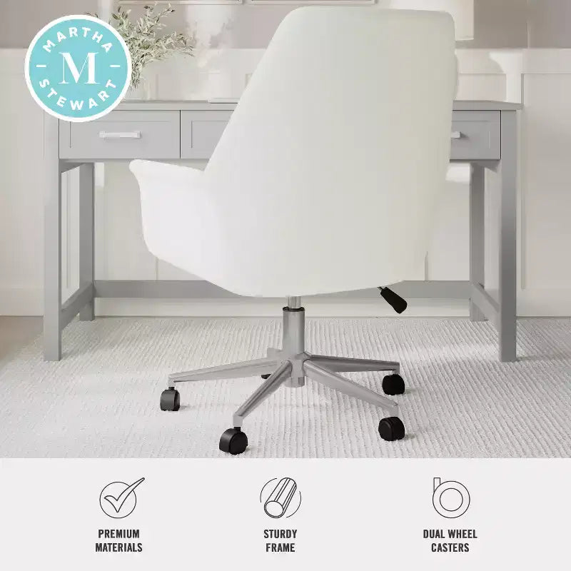 Chaise de bureau rembourrée