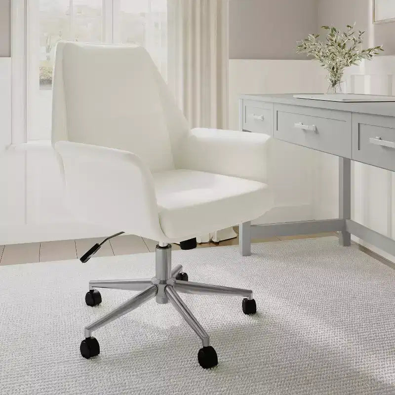 Chaise de bureau rembourrée