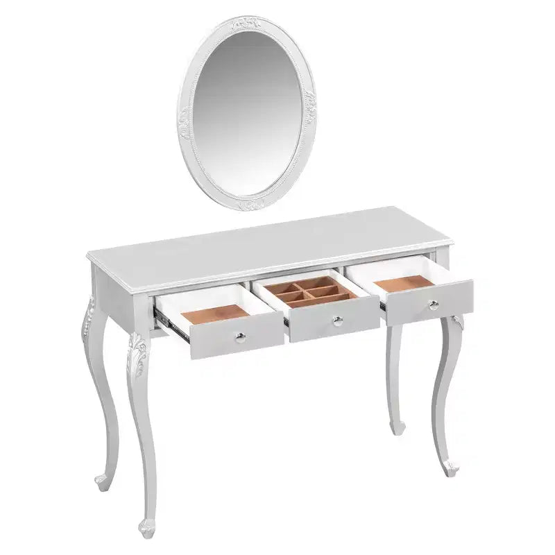 Coiffeuse de luxe à 3 tiroirs