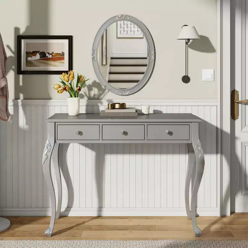 Coiffeuse de luxe à 3 tiroirs