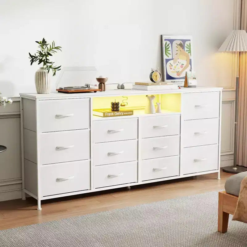 Meuble TV 63 commode Meuble TV pour téléviseurs de 65 à 75 pouces
