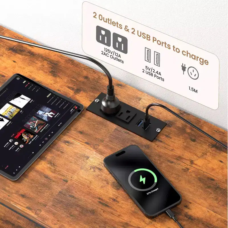 Meuble TV 63 commode Meuble TV pour téléviseurs de 65 à 75 pouces