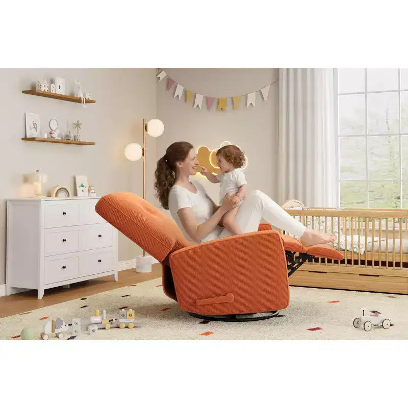 Fauteuil inclinable et pivotant à 360° pour chambre de bébé