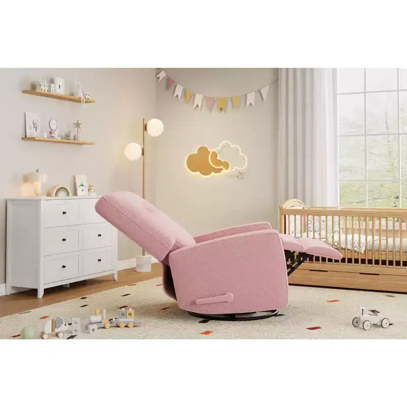 Fauteuil inclinable et pivotant à 360° pour chambre de bébé
