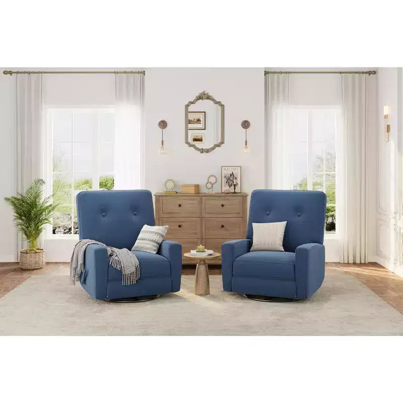Fauteuil inclinable et pivotant à 360° pour chambre de bébé