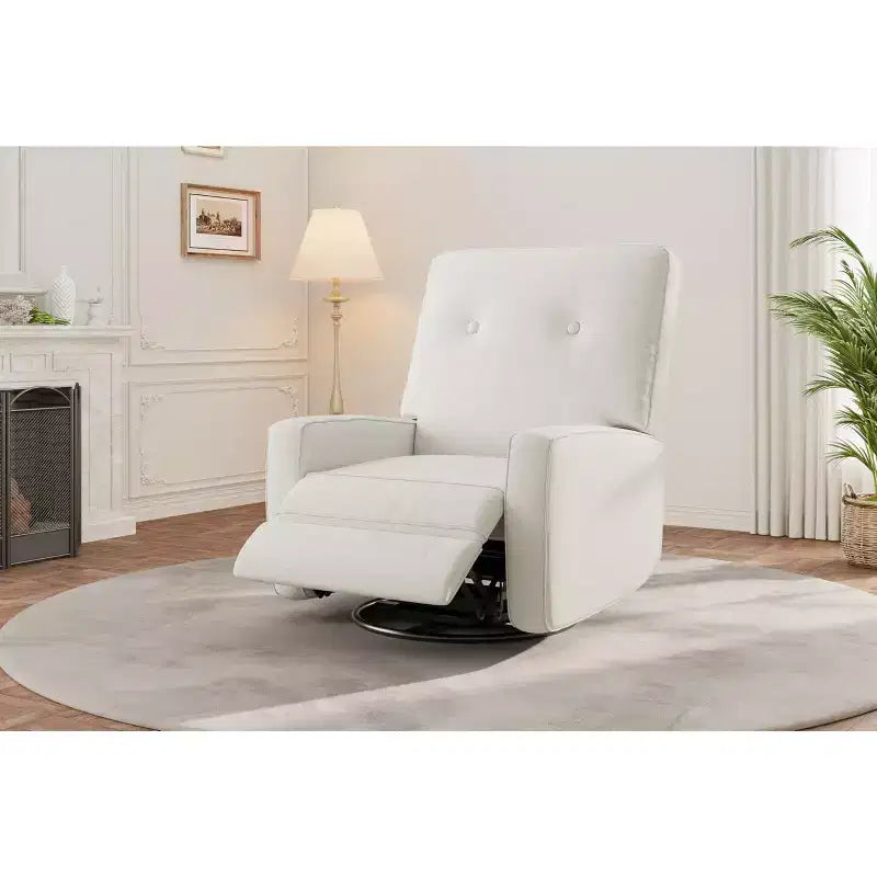 Fauteuil inclinable et pivotant à 360° pour chambre de bébé