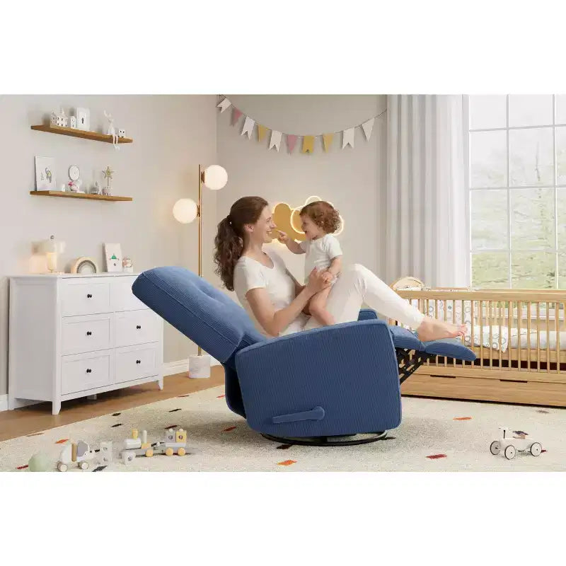 Fauteuil inclinable et pivotant à 360° pour chambre de bébé