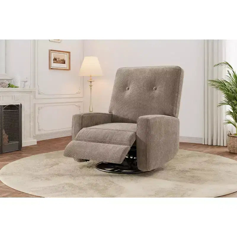 Fauteuil inclinable et pivotant à 360° pour chambre de bébé