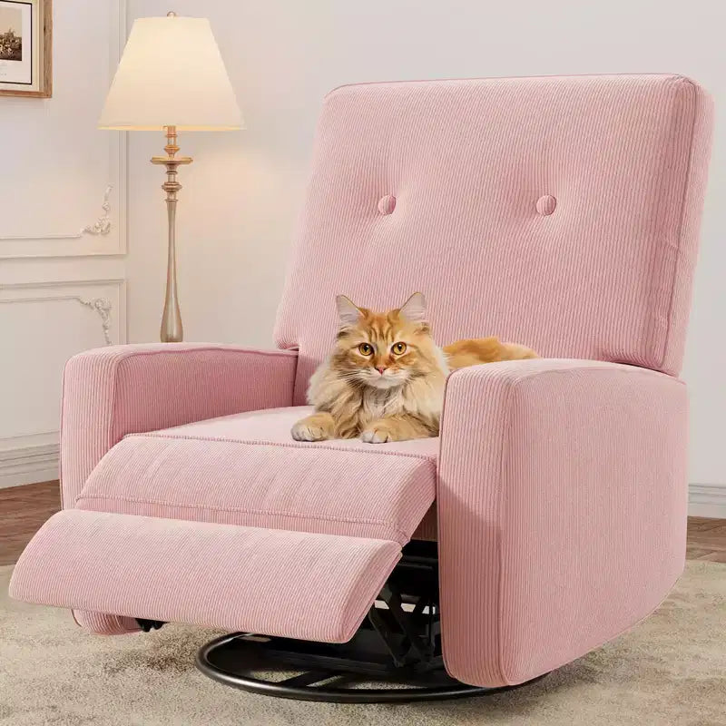 Fauteuil inclinable et pivotant à 360° pour chambre de bébé