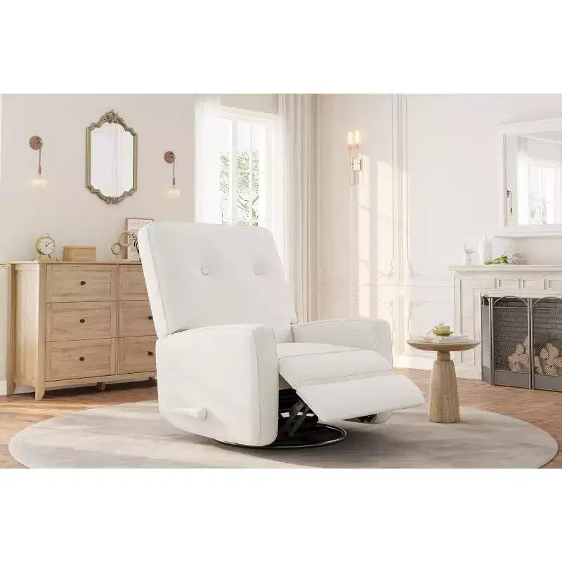 Fauteuil inclinable et pivotant à 360° pour chambre de bébé