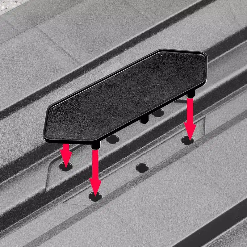 Support de rangement à 4 niveaux, Organisateur de rangement vertical pour garage ou sous-sol, Noir