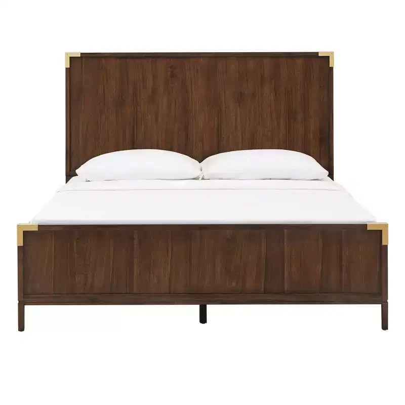 Julius Queen Bed - Walnut - iNSPIRE Q