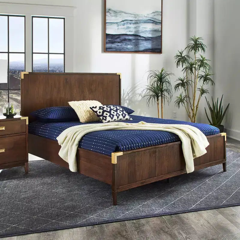 Cadre de lit industriel (matelas non inclus)