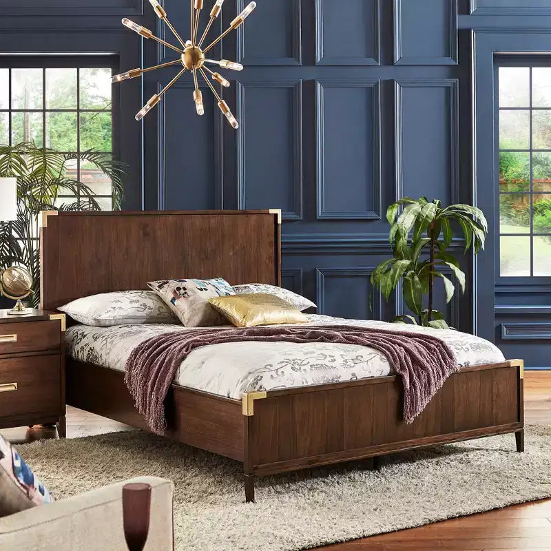 Cadre de lit industriel (matelas non inclus)