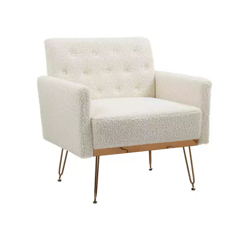 Canapé Fauteuil capitonné en Velours Moderne