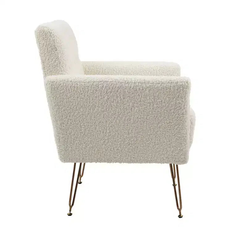 Canapé Fauteuil capitonné en Velours Moderne