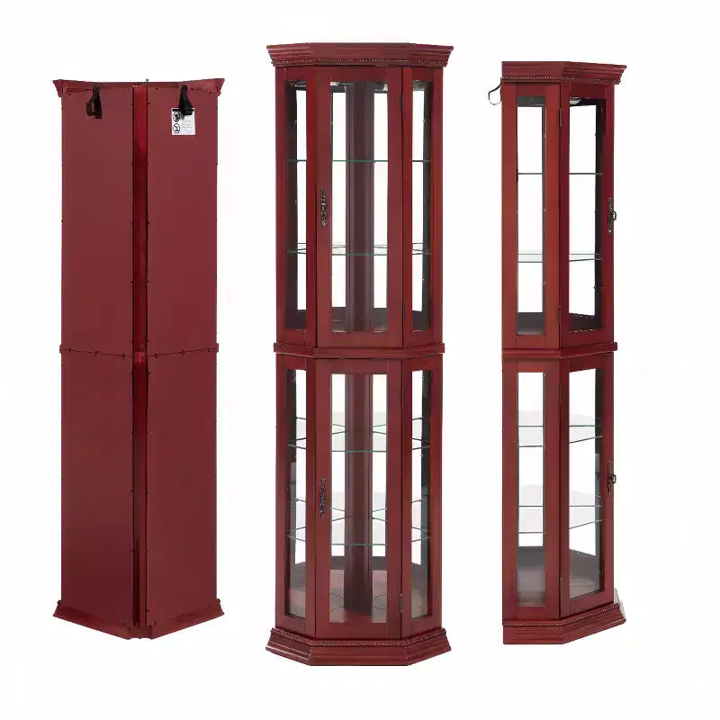 Armoire de rangement de salle de bain en MDF étanche avec portes fermées