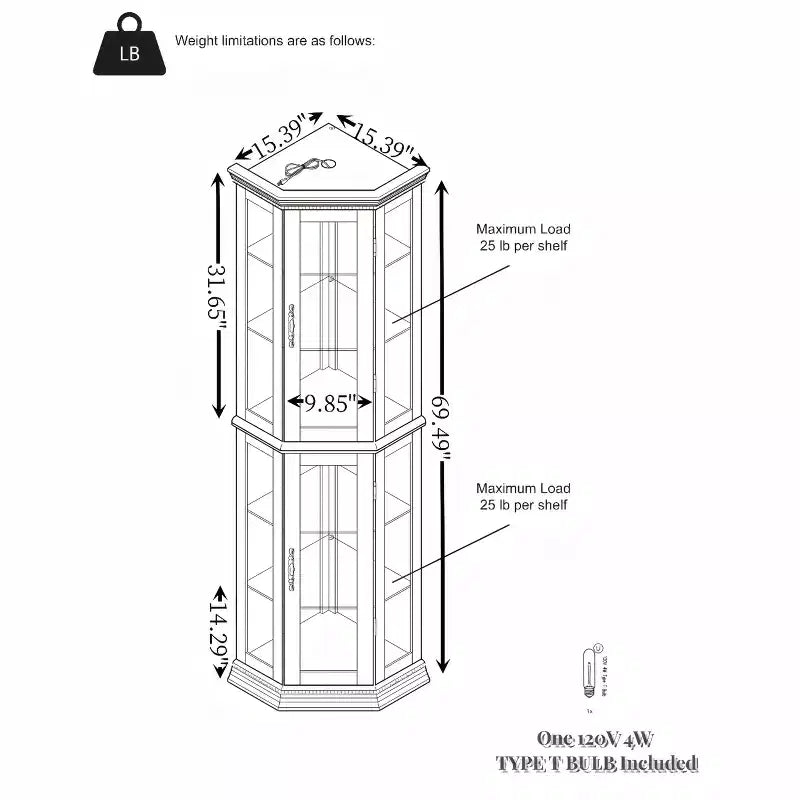Armoire de rangement de salle de bain en MDF étanche avec portes fermées