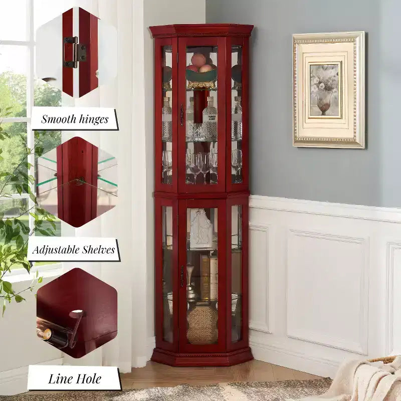 Armoire de rangement de salle de bain en MDF étanche avec portes fermées