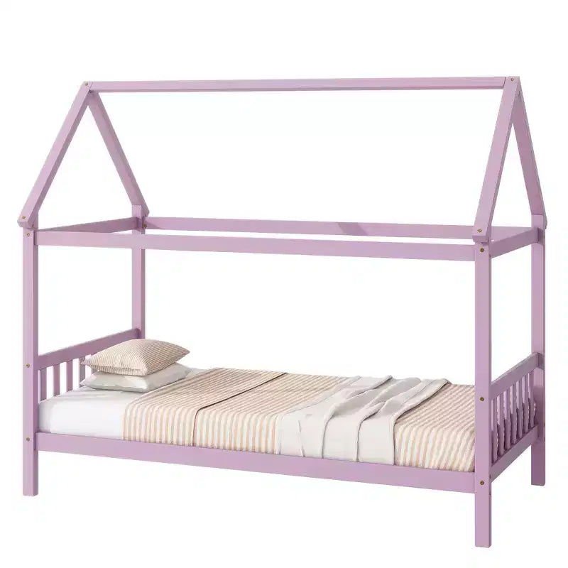 Cadre de lit jumeau, design silencieux, pas besoin de sommier