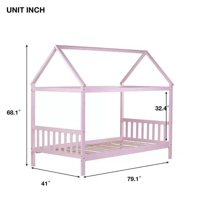 Cadre de lit jumeau, design silencieux, pas besoin de sommier