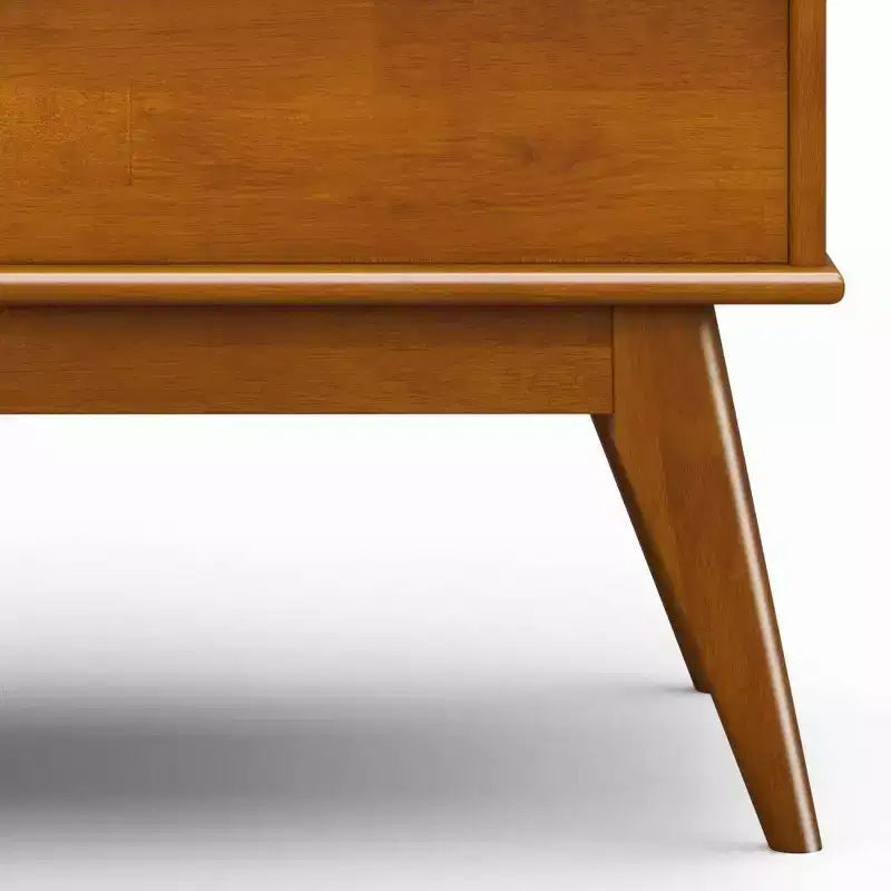 Table basse relevable Teck Marron : Rangement Moderne Milieu de Siècle