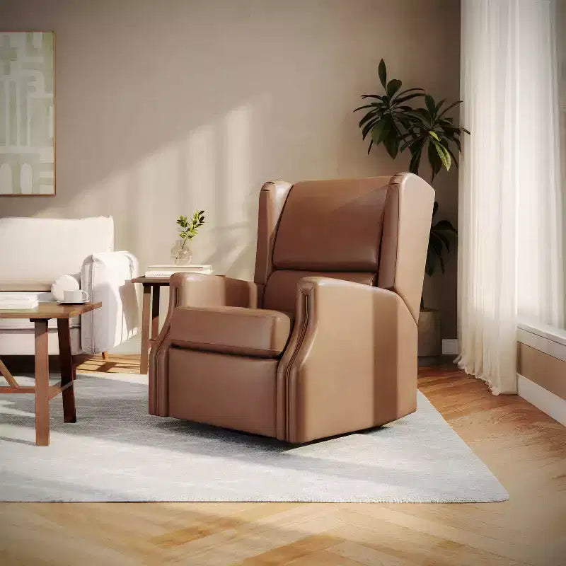 Fauteuil inclinable, pivotant et à bascule avec rotation à 360 degrés