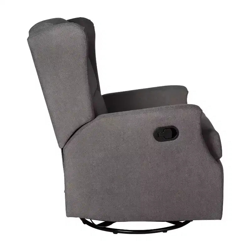 Fauteuil inclinable, pivotant et à bascule avec rotation à 360 degrés