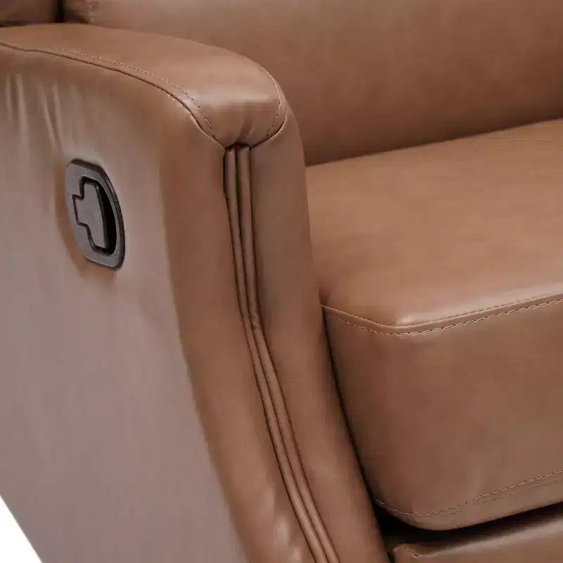 Fauteuil inclinable, pivotant et à bascule avec rotation à 360 degrés