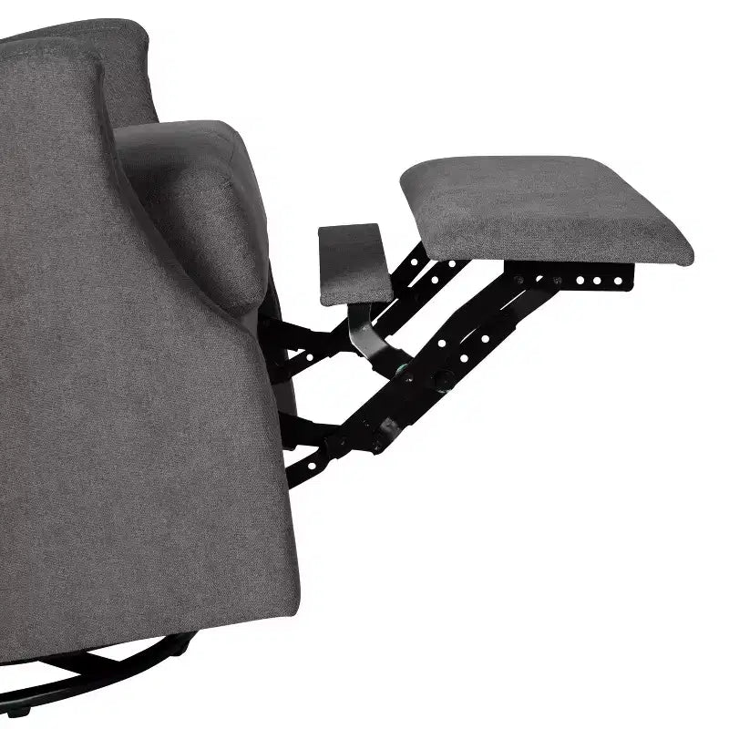 Fauteuil inclinable, pivotant et à bascule avec rotation à 360 degrés