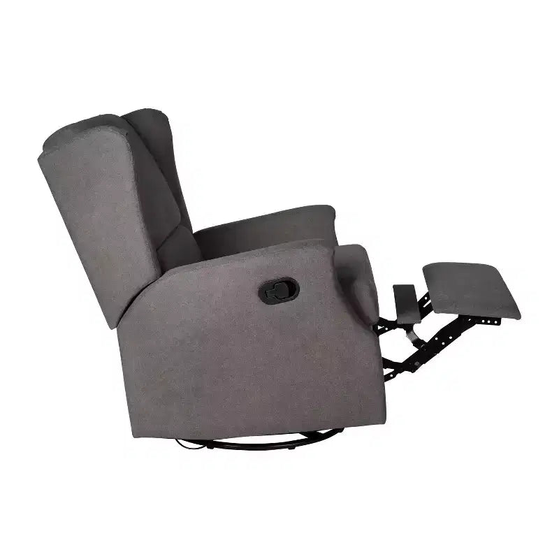 Fauteuil inclinable, pivotant et à bascule avec rotation à 360 degrés