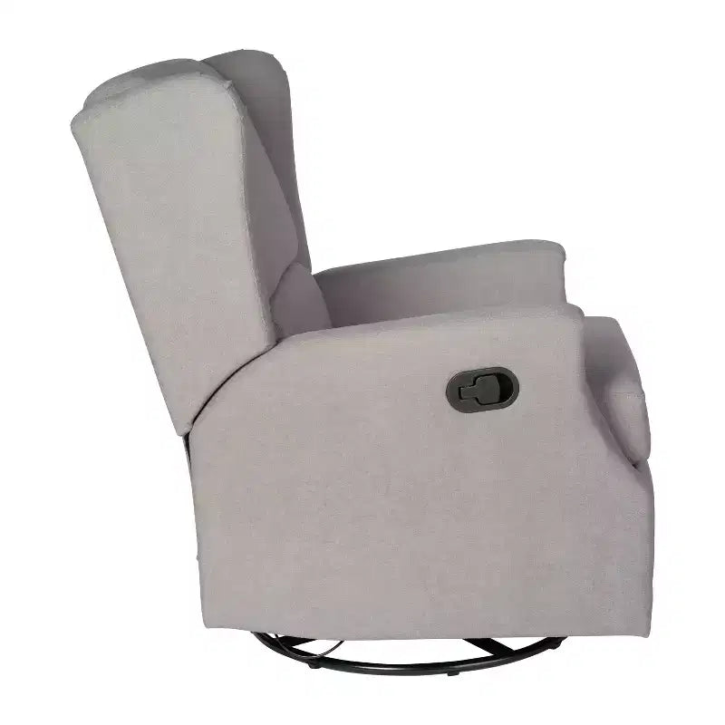 Fauteuil inclinable, pivotant et à bascule avec rotation à 360 degrés