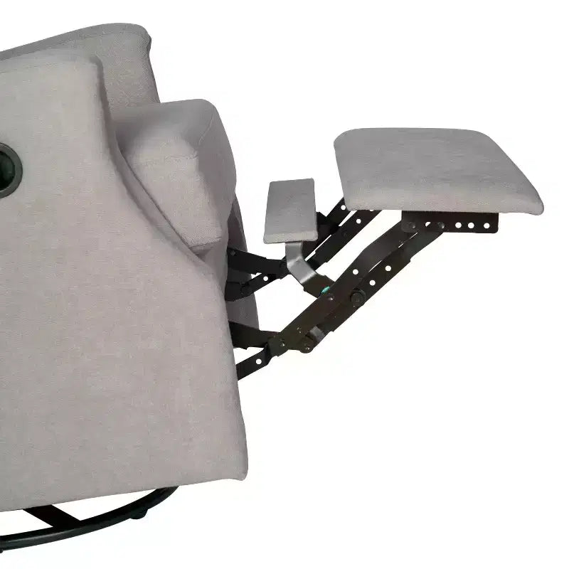 Fauteuil inclinable, pivotant et à bascule avec rotation à 360 degrés