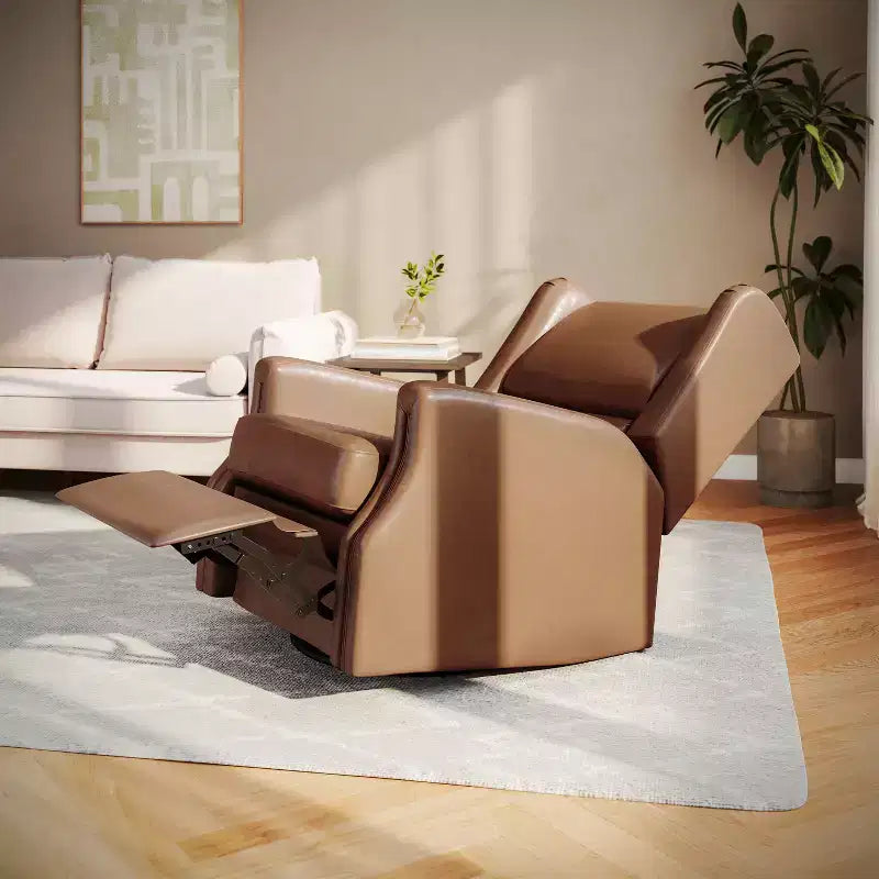 Fauteuil inclinable, pivotant et à bascule avec rotation à 360 degrés