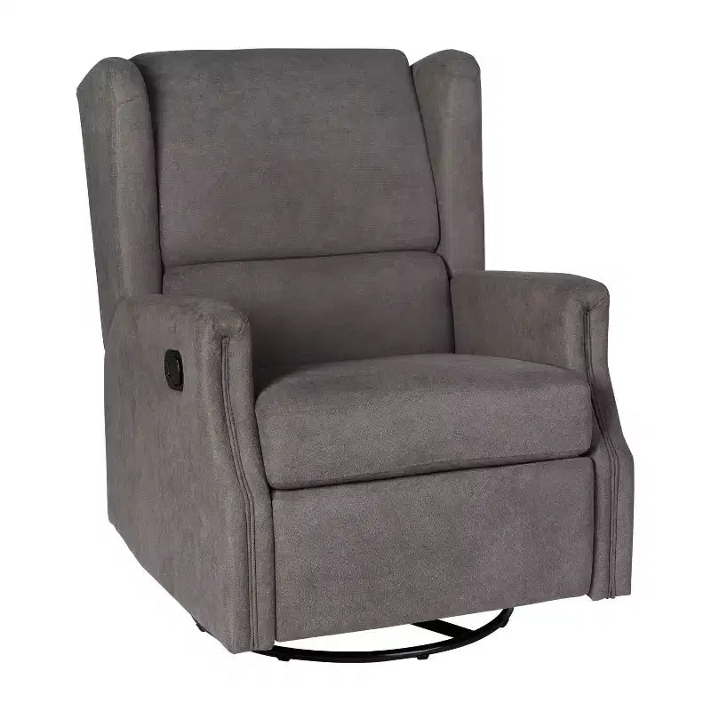 Fauteuil inclinable, pivotant et à bascule avec rotation à 360 degrés