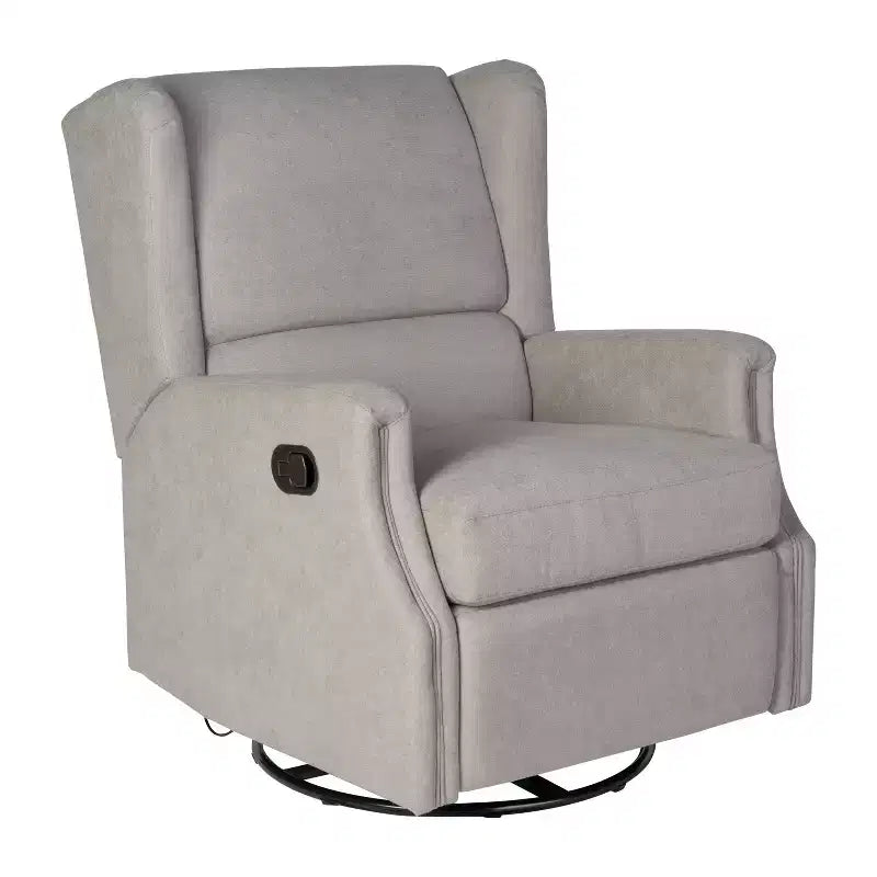 Fauteuil inclinable, pivotant et à bascule avec rotation à 360 degrés