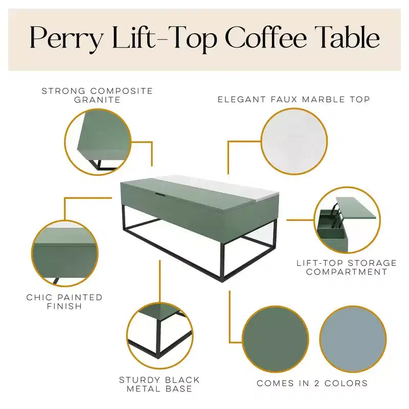Table basse relevable