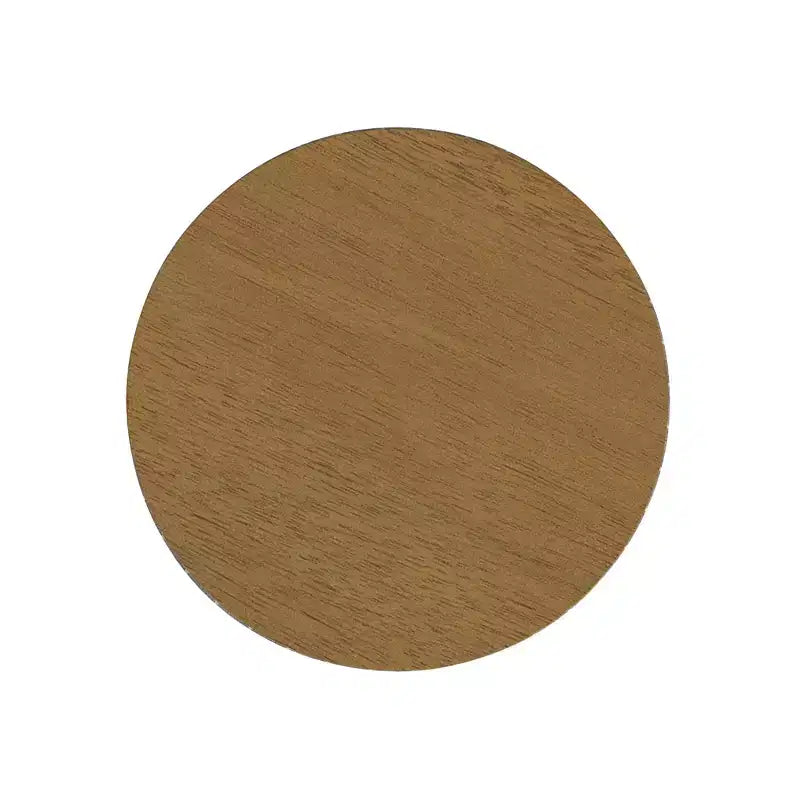 Ottoman de rangement à plateau en bois