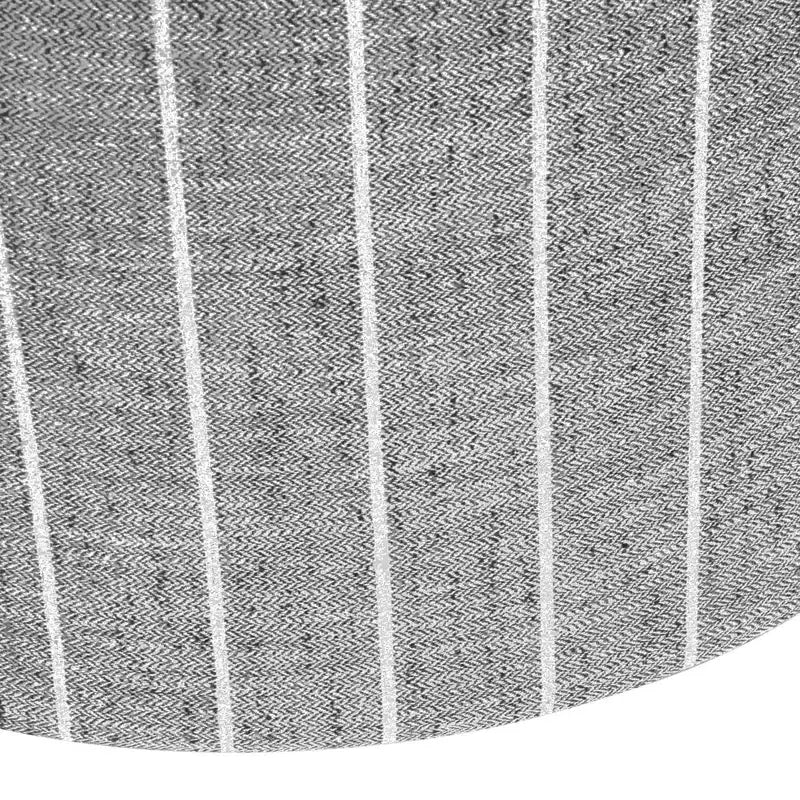 Ottoman de rangement à plateau en bois