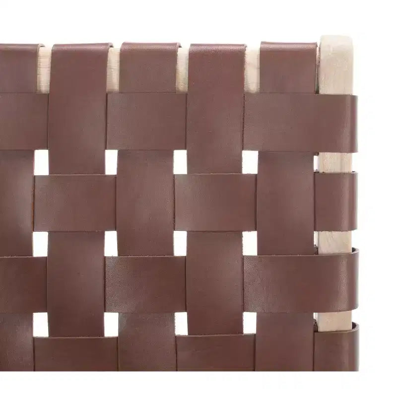Tabouret de comptoir en cuir