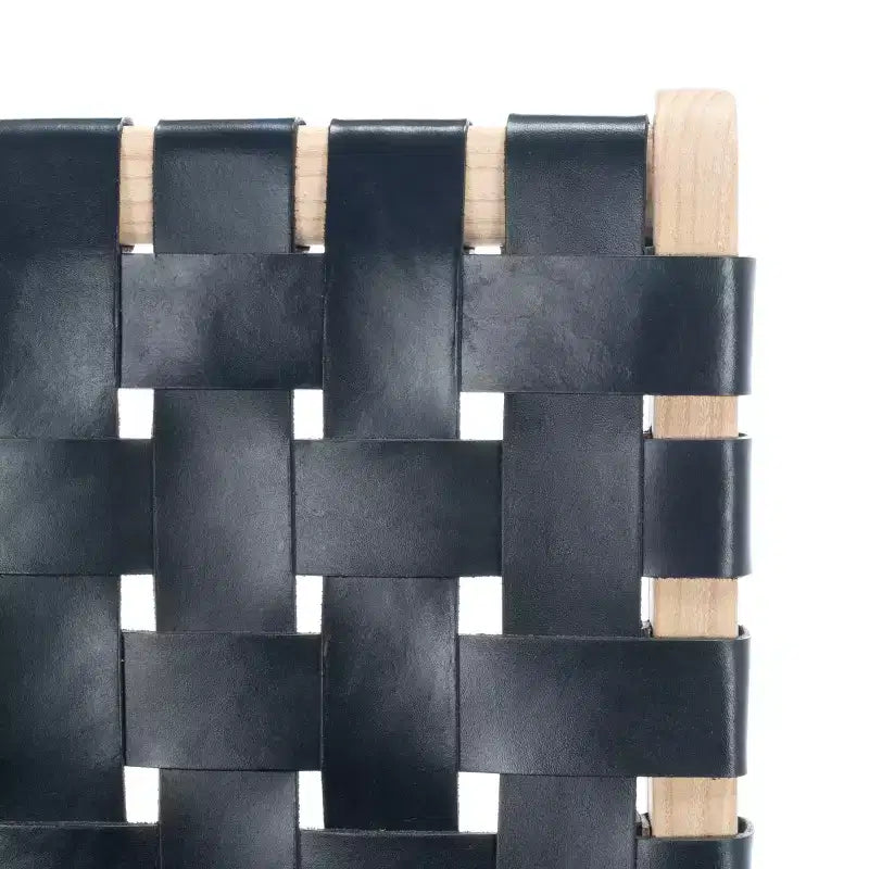 Tabouret de comptoir en cuir