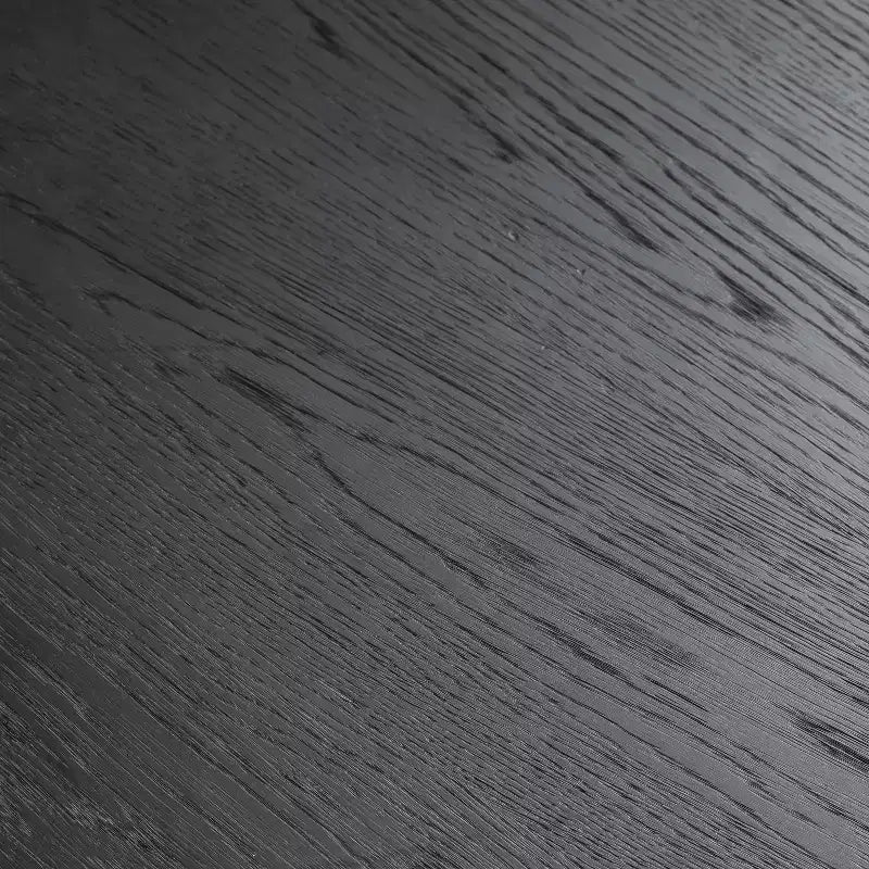 Table à manger ronde en bois style Mid-Century